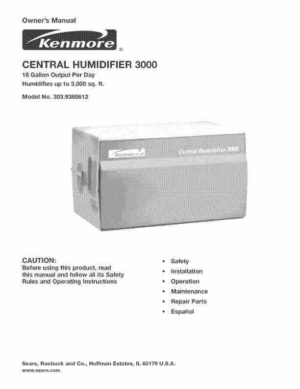 Kenmore Dehumidifier 303_9380612-page_pdf